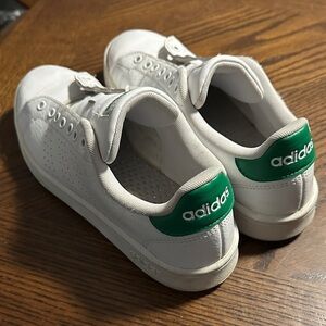 Adidas Kids Sneakers in White and Green